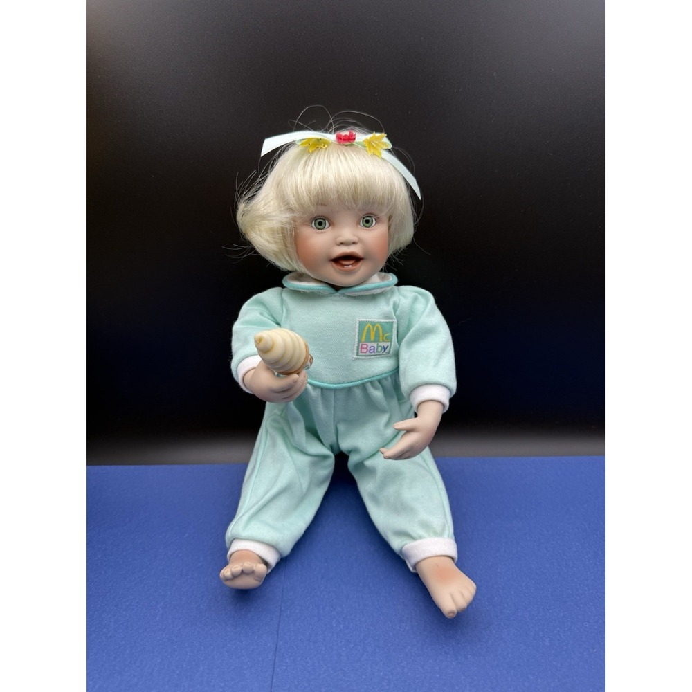 McBaby McMemories "Krissy's First Ice Cream Cone" Doll, Vintage McDonald's Doll